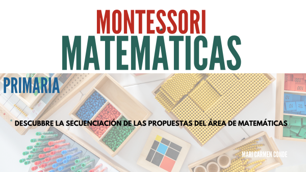 TALLER MATEMÁTICAS MONTESSORI PRIMARIA